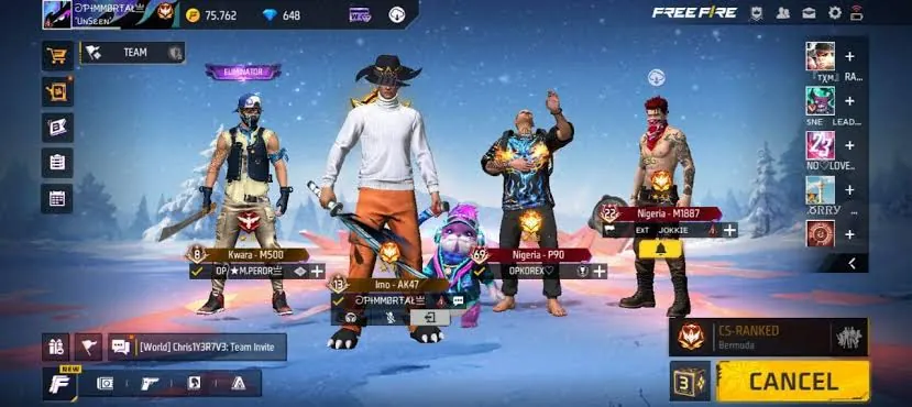 Squad Matchmaking
