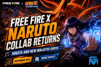 Free Fire Free Fire X Naruto Collab Returns: Hinata and New  news image