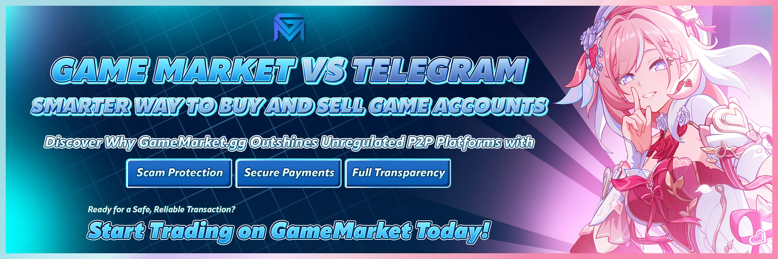 GameMarket GameMarket vs Telegram/Forum Trading: Why This is news image