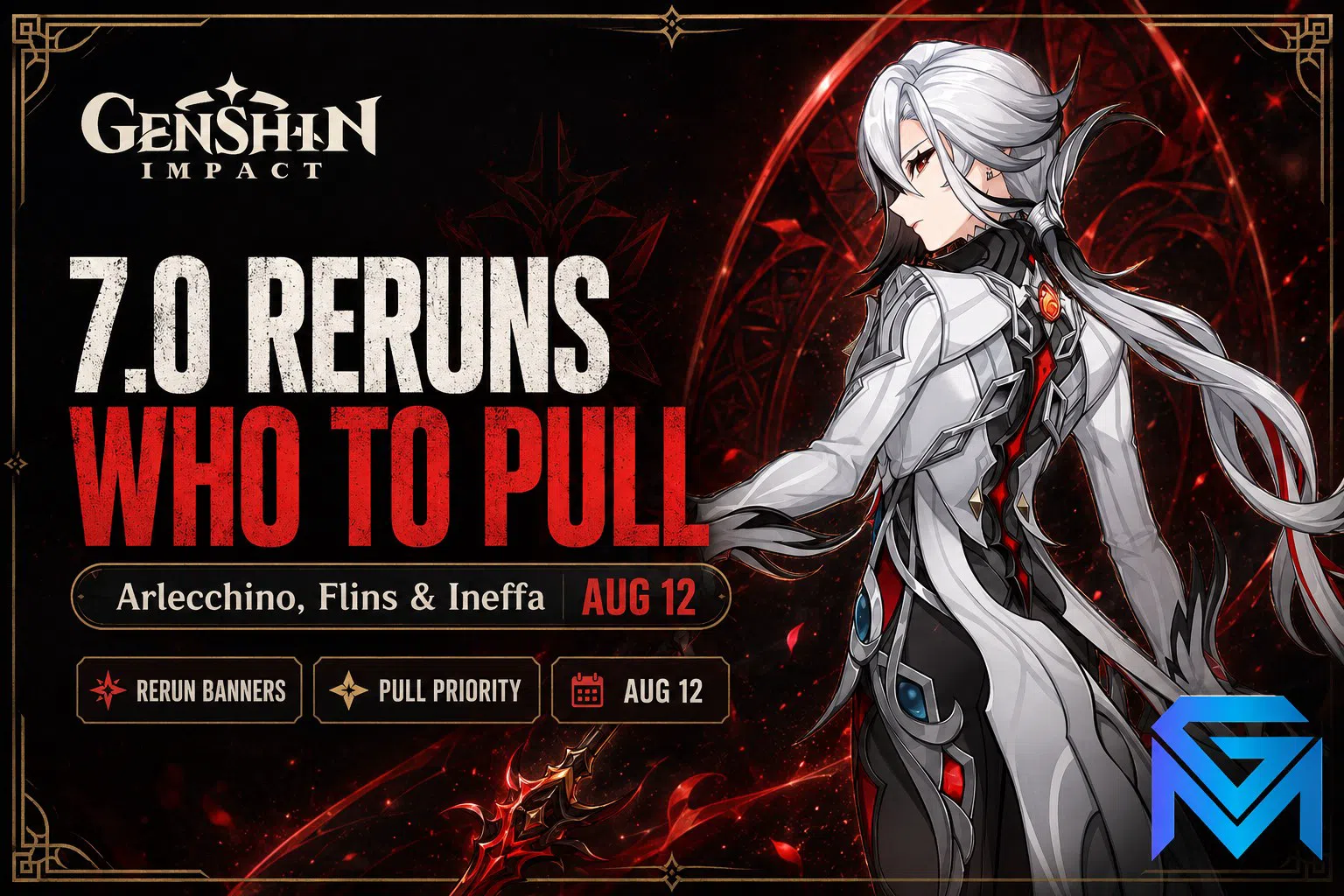 Genshin Impact Genshin 7.0 Reruns — Arlecchino, Flins & Ineffa: W news image