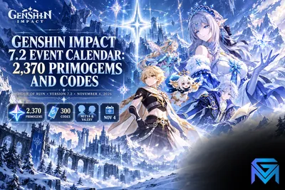 Genshin Impact Genshin Impact 7.2 Event Calendar: 2,370 Primogems news image