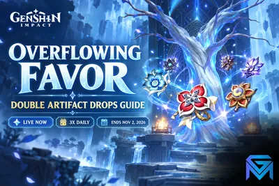 Genshin Impact Genshin Impact Overflowing Favor: Double Artifact  news image