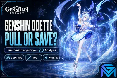 Genshin Impact Genshin Odette Pull or Save? First Snezhnaya Cryo  news image