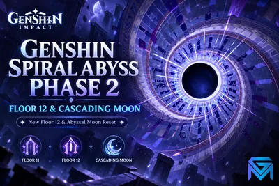 Genshin Impact Genshin Spiral Abyss Phase 2: Floor 12 & Cascading news image