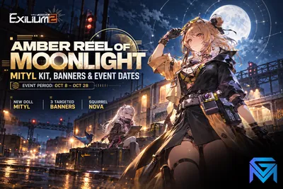 Girls' Frontline 2: Exilium GFL2 Amber Reel of Moonlight: Mityl Kit, Banners a news image