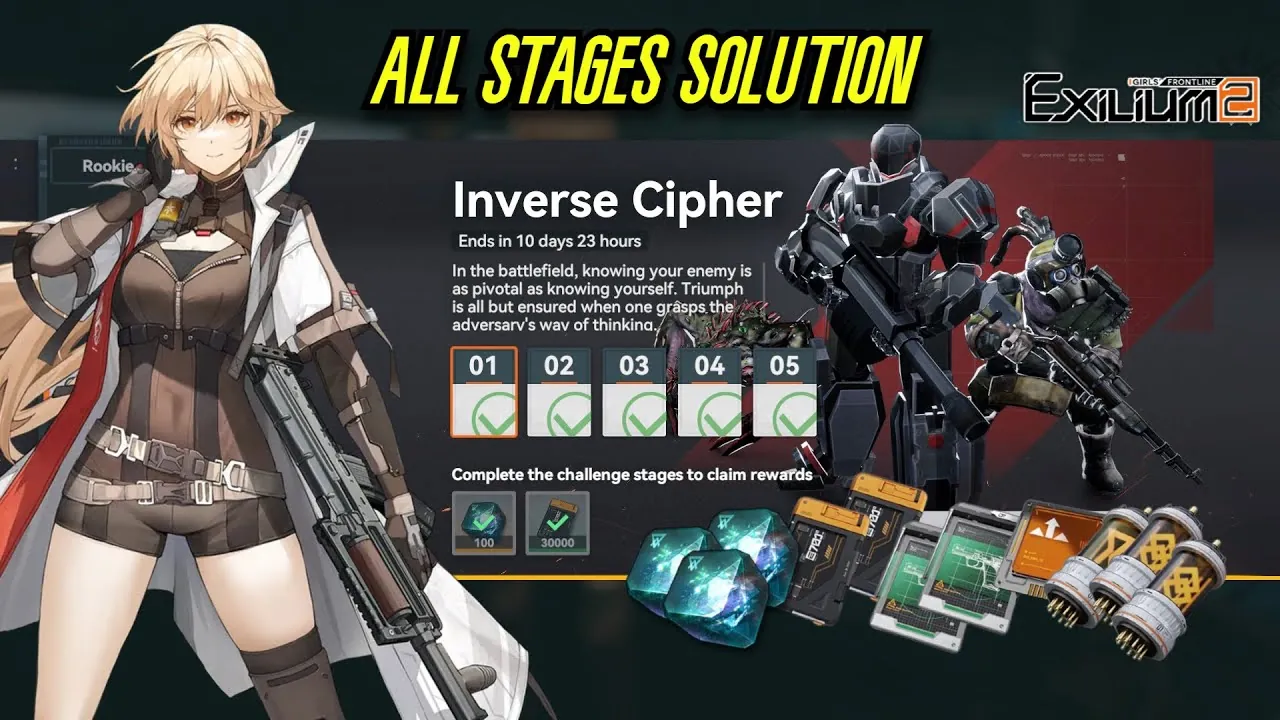GFL2 Inverse Cipher Event: Stage Guide, Strategy & Rewards