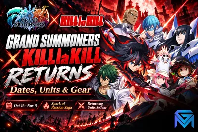 Grand Summoners Grand Summoners x Kill la Kill Returns: Dates, Uni news image