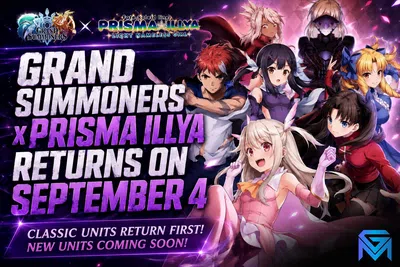 Grand Summoners Grand Summoners x Prisma Illya Returns on Septembe news image