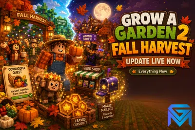 Roblox Grow a Garden 2 Fall Harvest Update: Everything Ne news image