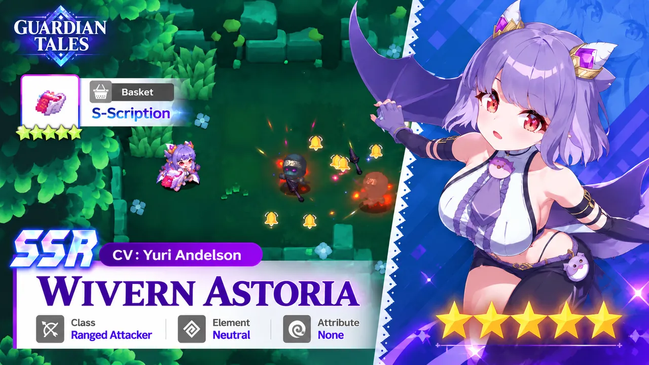 Guardian Tales October 13 Update: Astoria, New Gear & Rewards