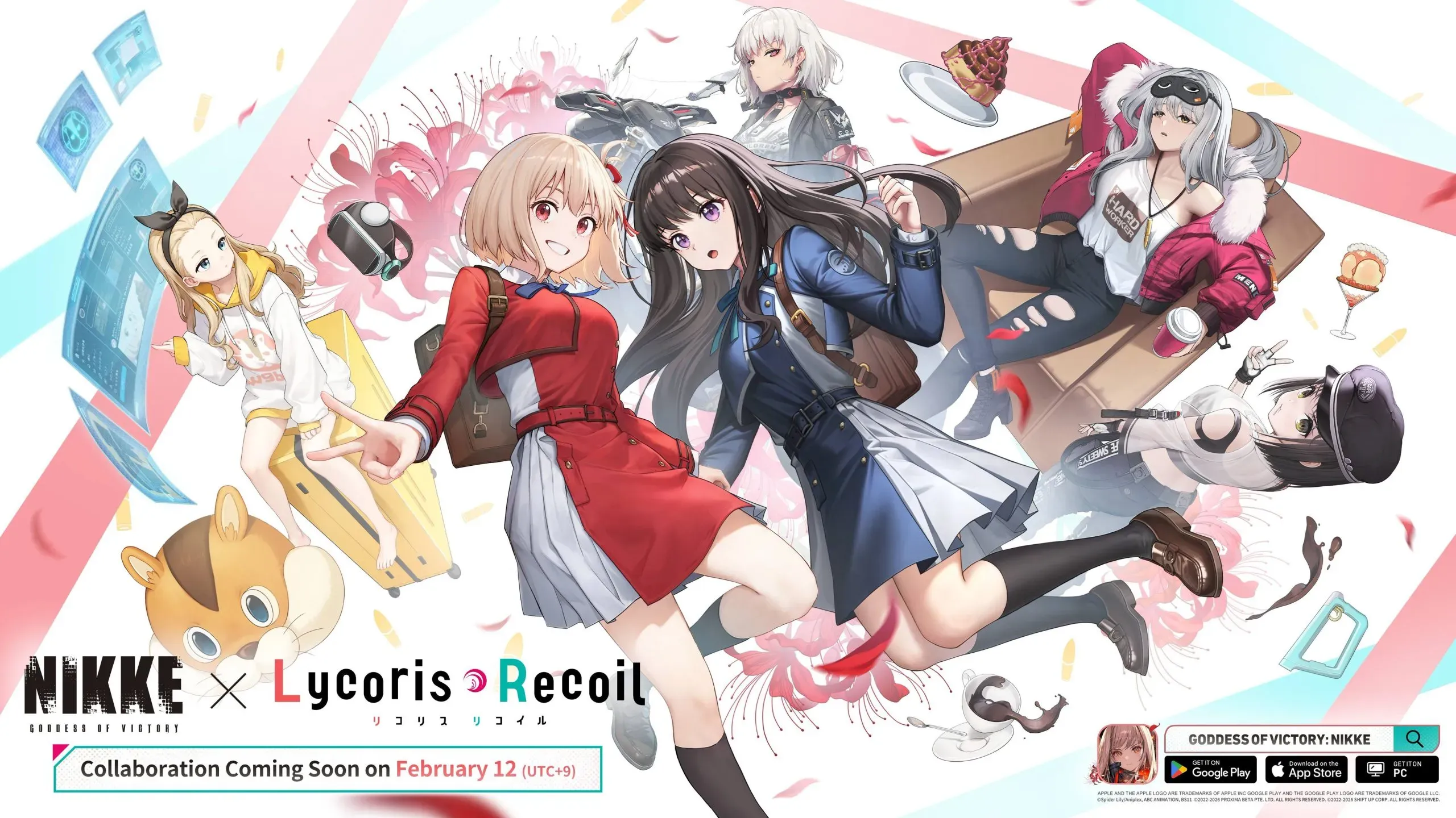 Goddess of Victory: Nikke Guns, Girls, and Tactical Action: Lycoris Recoil C news image