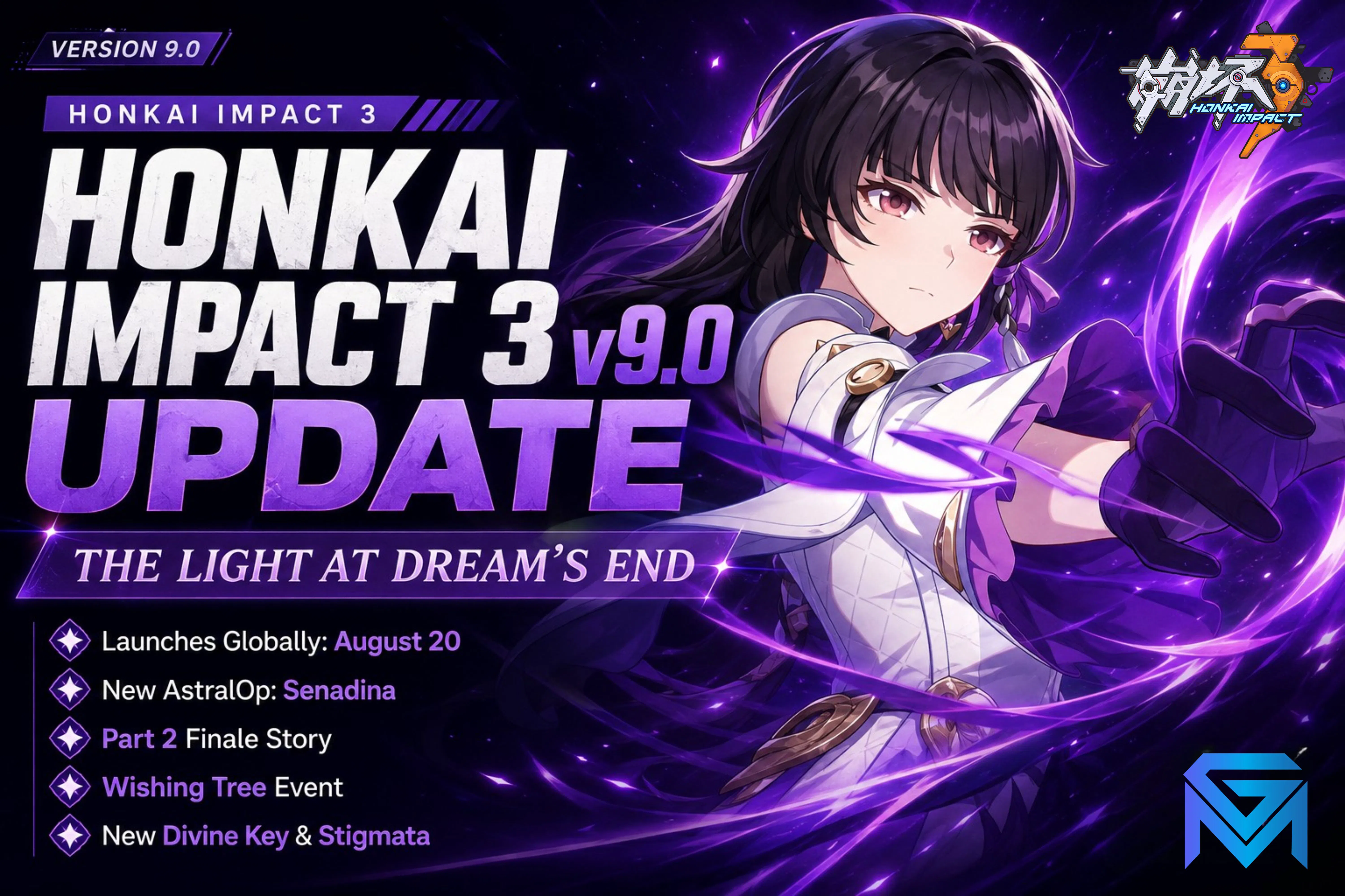 Honkai Impact 3rd Honkai Impact 3 v9.0 Update: The Light at Dream's news image