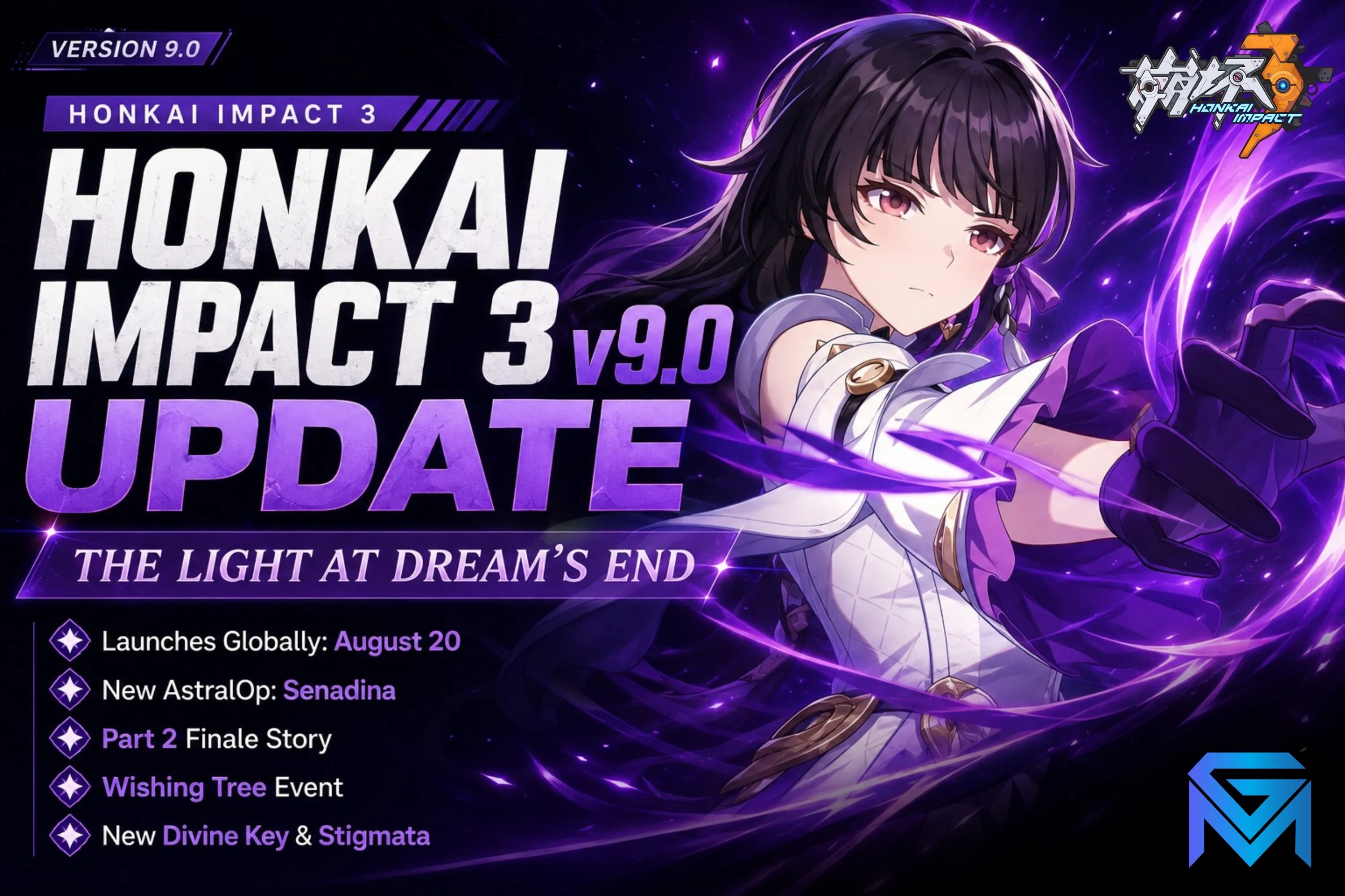 Honkai Impact 3rd Honkai Impact 3 v9.0 Update: The Light at Dream's news image