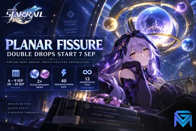 Honkai Star Rail Honkai Star Rail Planar Fissure: Double Drops Star news image