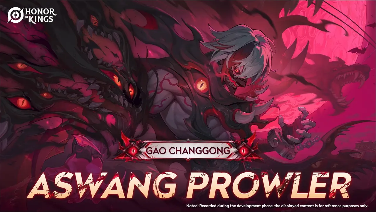 Honor of Kings Aswang Prowler: Gao Changgong Skin Preview