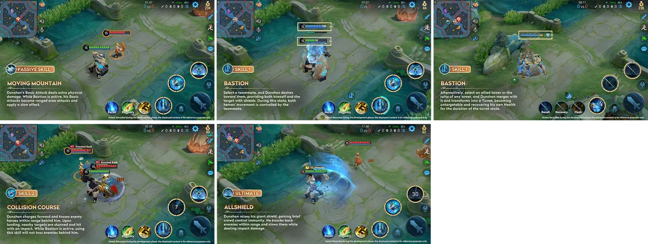 Honor of Kings Dunshan: New Tank Hero Release & Abilities