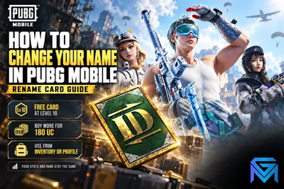 PUBG Mobile How to Change Your Name in PUBG Mobile: Rename Car news image
