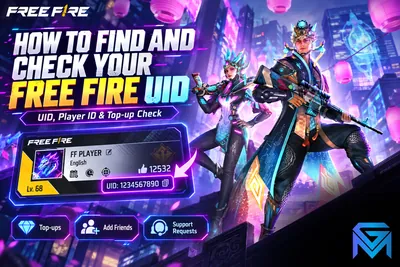 Free Fire How to Find and Check Your Free Fire UID news image