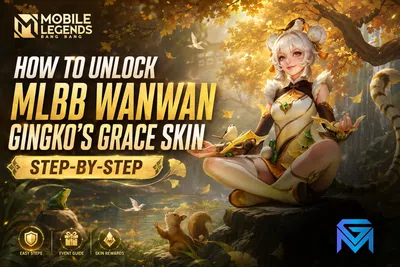 Mobile Legends: Bang Bang How to Unlock MLBB Wanwan Gingko’s Grace Skin Step news image