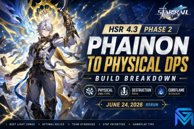 Honkai Star Rail HSR 4.3 Phase 2 Phainon — T0 Physical DPS Build Br news image