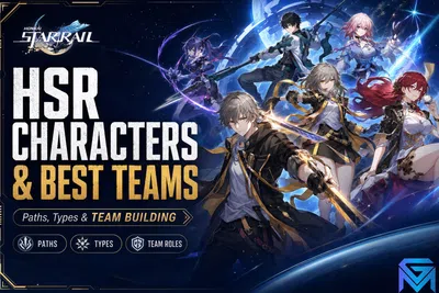 Honkai Star Rail HSR Characters & Best Teams: Paths, Types & Team B news image
