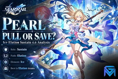 Honkai Star Rail HSR Pearl Pull or Save? Ice Elation Sustain 4.6 An news image