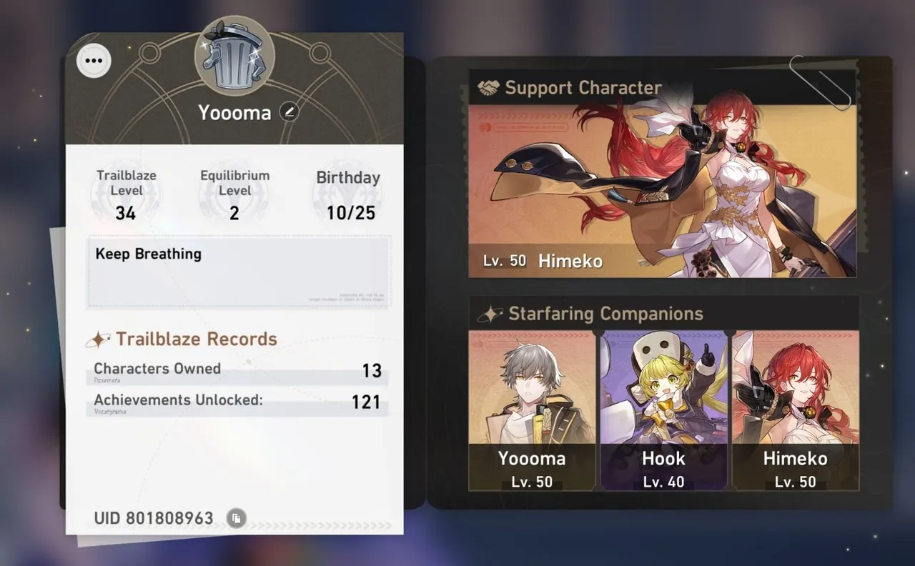 HSR Reroll and Starter Accounts: What You Actually Get