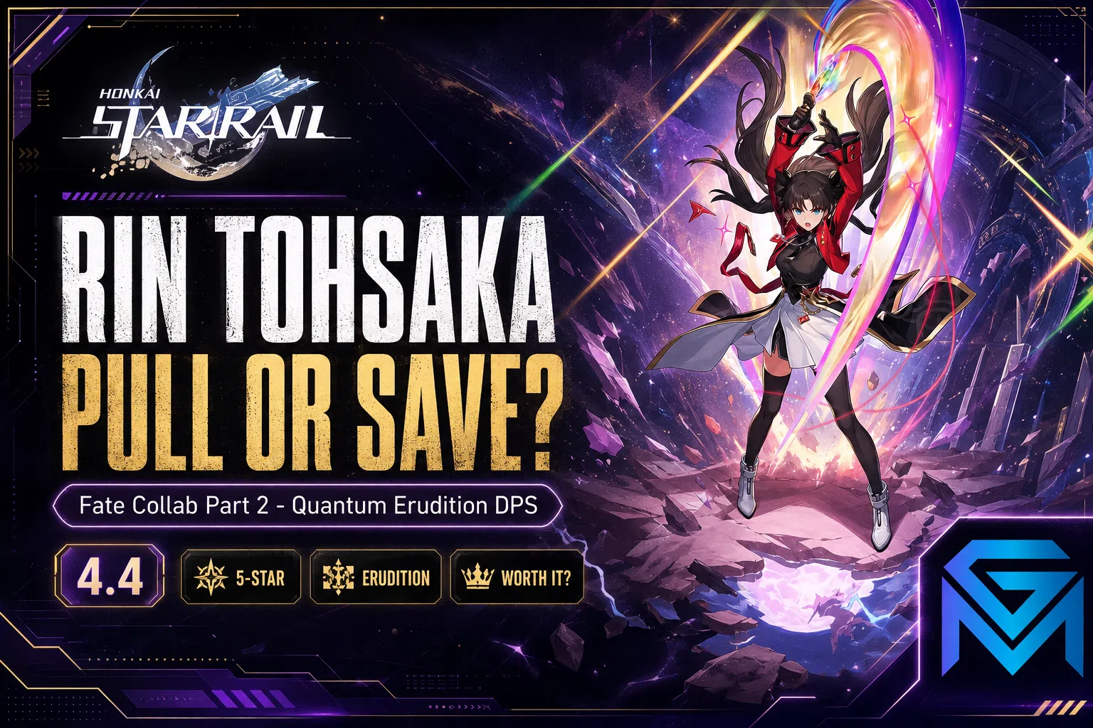 Honkai Star Rail HSR Rin Tohsaka Pull or Save? Quantum Erudition DP news image
