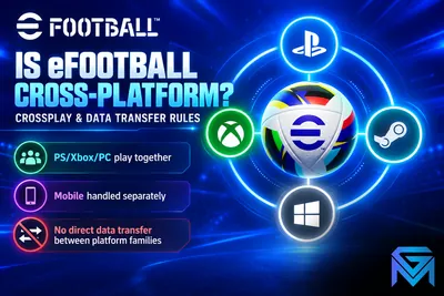 eFootball Is eFootball Cross-Platform? Crossplay and Data Tr news image