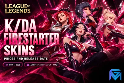 League of Legends League of Legends K/DA Firestarter Skins: Prices a news image
