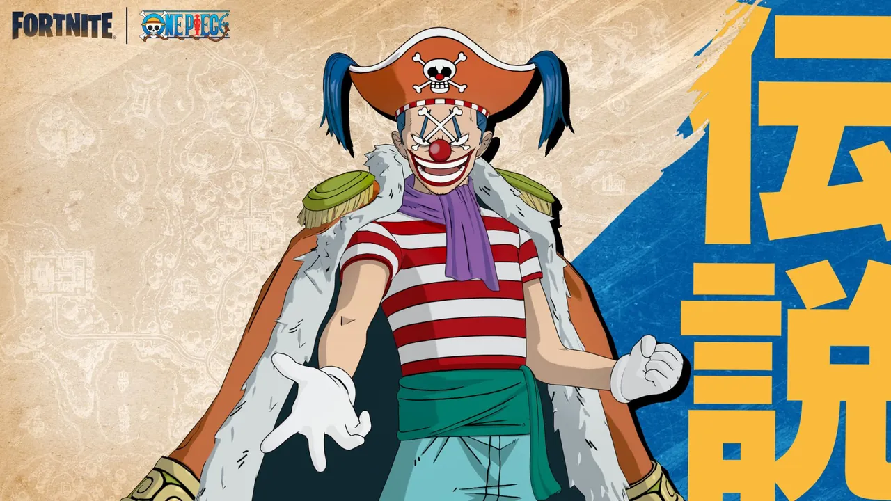 Fortnite x One Piece Characters Buggy