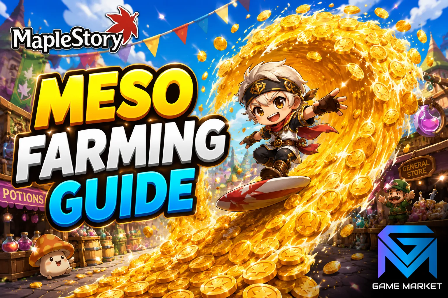 MapleStory Global MapleStory Meso Farming Guide 2026: How GMS Player news image