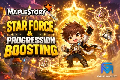 MapleStory Global MapleStory Star Force & Progression Boosting: When news image