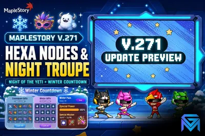 MapleStory Global MapleStory v.271 Update Preview Guide: HEXA Common news image