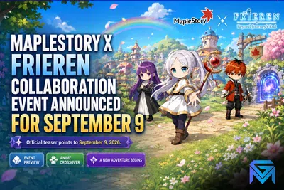MapleStory Global MapleStory x Frieren Collaboration Event Announced news image