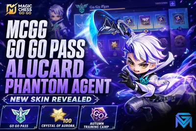 Magic Chess: Go Go MCGG Go Go Pass: Alucard's New Phantom Agent Skin  news image