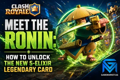 Clash Royale Meet the Ronin: How to Unlock the New 5-Elixir Leg news image