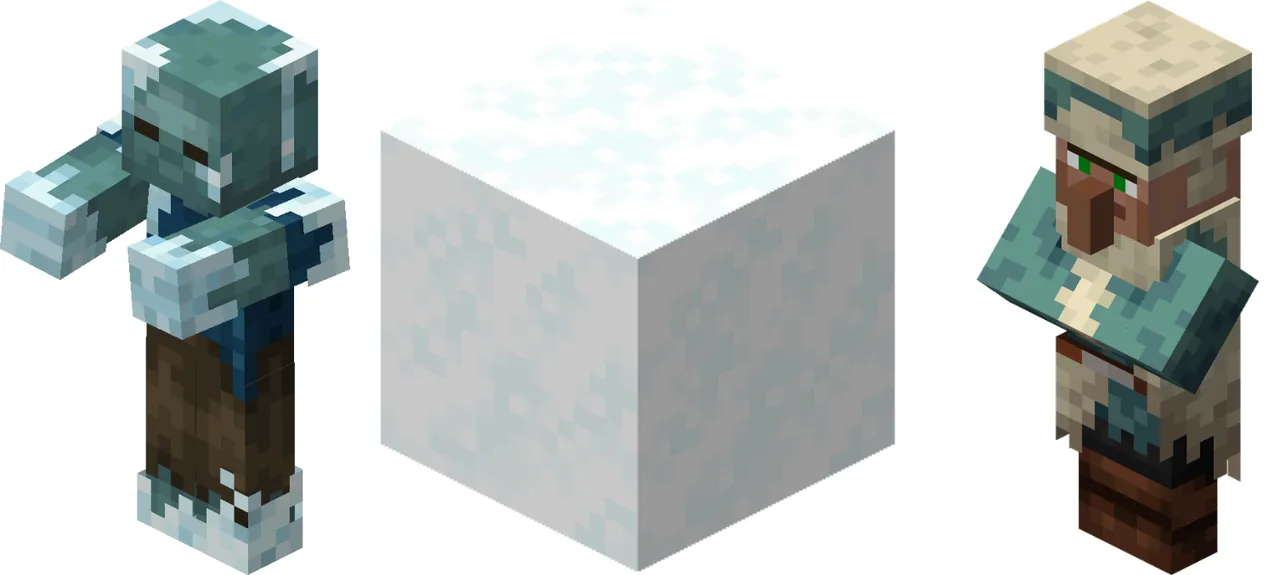 Frostbites, Powder Snow and Snowy Villagers