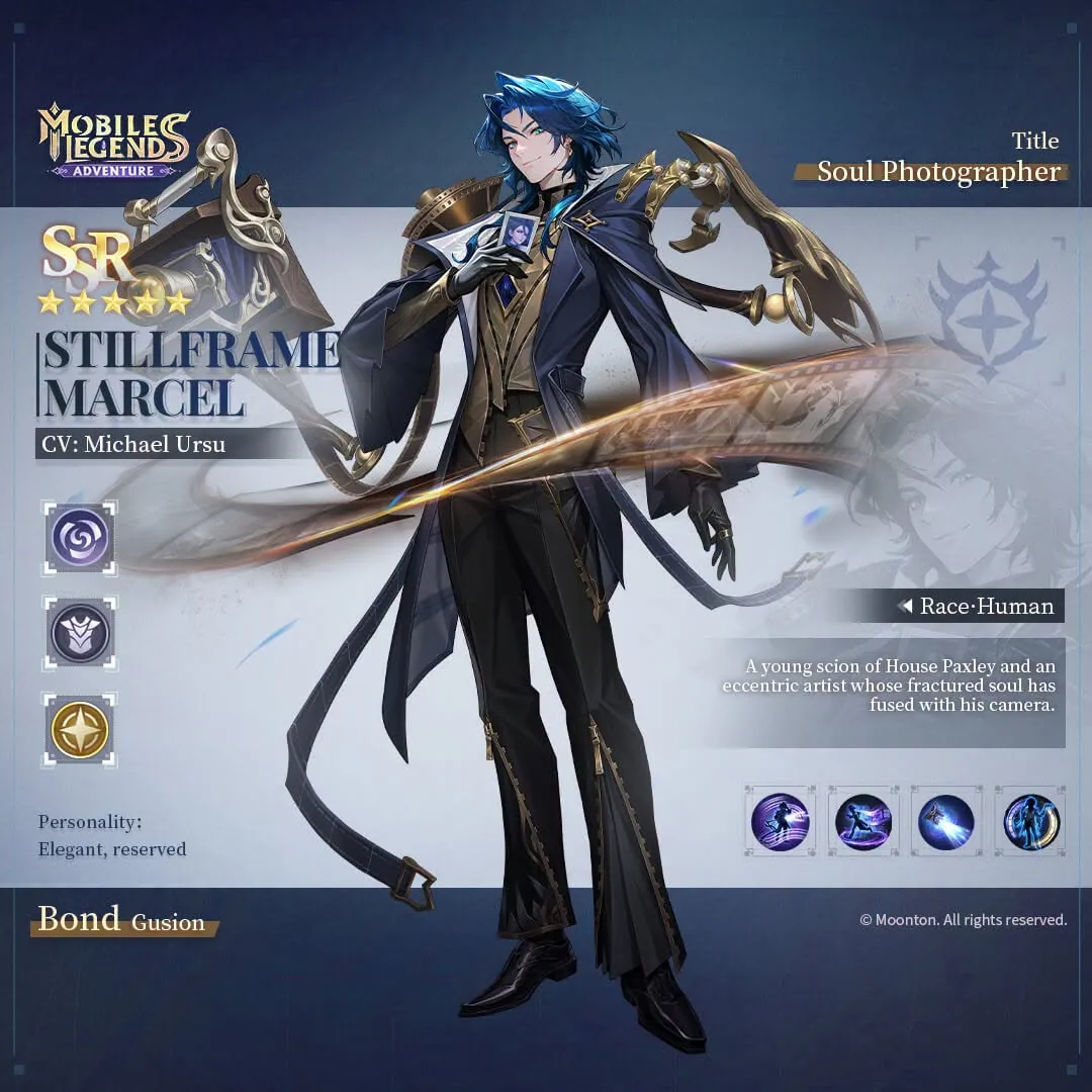 MLA Stillframe Marcel: SSR Hybrid Support Kit, Release and Events