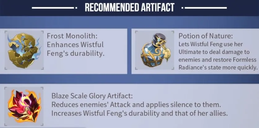 Wistful Feng Recomended Artifact