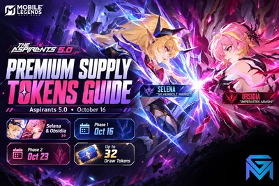 Mobile Legends: Bang Bang MLBB Aspirants 5.0 Premium Supply: October 16 Toke news image
