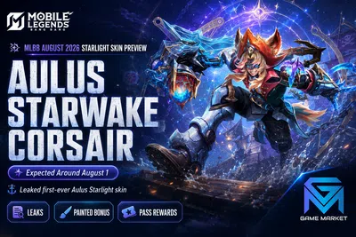 Mobile Legends: Bang Bang MLBB Aulus Starwake Corsair: August 2026 Starlight news image