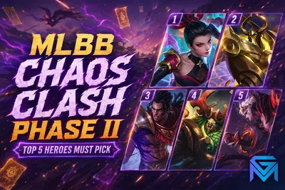 Mobile Legends: Bang Bang MLBB Chaos Clash Phase II: Top 5 Heroes Must Pick news image