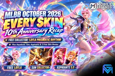 Mobile Legends: Bang Bang MLBB October 2026: A Full Recap of Every Upcoming  news image