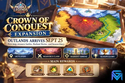 Mobile Legends: Adventure Mobile Legends: Adventure: Crown of Conquest Expan news image