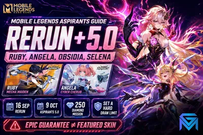 Mobile Legends: Bang Bang Mobile Legends Aspirants Guide: 16 September Rerun news image
