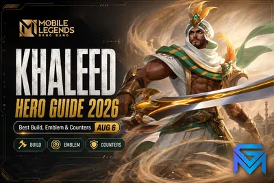 Mobile Legends: Bang Bang Mobile Legends Khaleed Guide 2026 — Best Build, Em news image