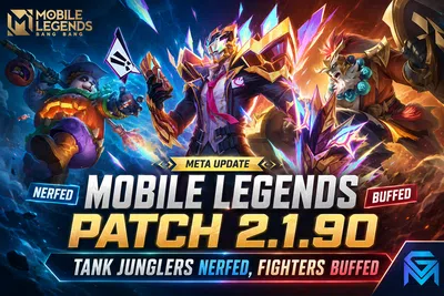 Mobile Legends: Bang Bang Mobile Legends Patch 2.1.90: Tank Junglers Nerfed, news image