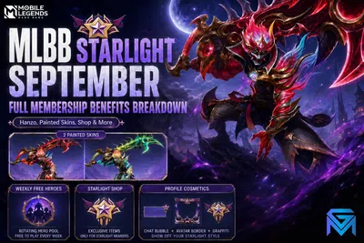 Mobile Legends: Bang Bang Mobile Legends September Starlight: New Hanzo Skin news image