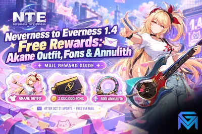 Neverness to Everness Neverness to Everness 1.4 Free Rewards: Akane Outf news image